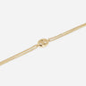 BRACELET ZAG HENA ACIER DORÉ