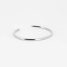BRACELET ZAG JONC SAN ACIER