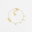 BRACELET  ZAG KISO ACIER DORÉ