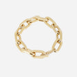 BRACELET LINDSAY ZAG ACIER DORÉ