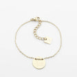 BRACELET ZAG MA BONNE ÉTOILE ACIER DORE