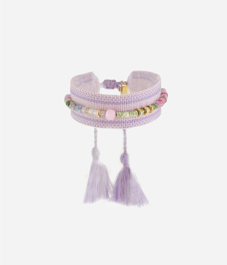 Bracelet Malaga violet