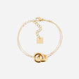 BRACELET ZAG MENTI ACIER DORÉ