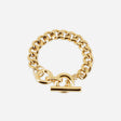 BRACELET ZAG MEREZ ACIER DORÉ