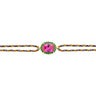 BRACELET MYA BAY - FUCHSIA DYNASTY DORÉ