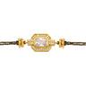BRACELET MYA BAY - GOLD SHINY ART DECO DORÉ
