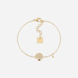 BRACELET ZAG NIRALIS ACIER DORÉ