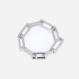 BRACELET ZAG NYMPHE ACIER
