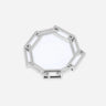 BRACELET ZAG NYMPHE ACIER