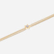 BRACELET ZAG POLARIS ACIER DORÉ