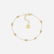 BRACELET SANTINO ZAG ACIER DORÉ