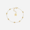 BRACELET SANTINO ZAG ACIER DORÉ