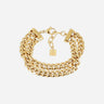 BRACELET ZAG TEKO ACIER DORÉ
