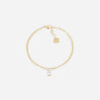 BRACELET ZAG THAUMAS ACIER DORÉ