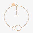 BRACELET GINETTE NY TINY FUSION OR ROSE