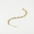 BRACELET ZAG TYR ACIER DORÉ