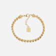 BRACELET ZAG YULARA ACIER DORÉ