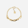 BRACELET ZAG DANAE ACIER DORÉ