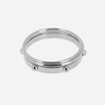 BRACELET JONCS ZAG FOLIGNO ACIER