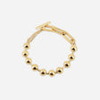 BRACELET ZAG NUMA ACIER DORÉ