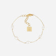 BRACELET ZAG VIESTE ACIER DORÉ