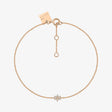 BRACELET GINETTE NY MINI DIAMOND STAR OR ROSE DIAMANT