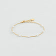 BRACELET AGATHA JASMIN DORE PERLES