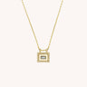 COLLIER MYA BAY - IVORY LABRADORITE EL PASO