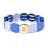 BRACELET SIMONE A BORDEAUX COLORFUL XL MULTI BLEU