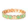 BRACELET SIMONE A BORDEAUX COLORMIND CITRON VERT