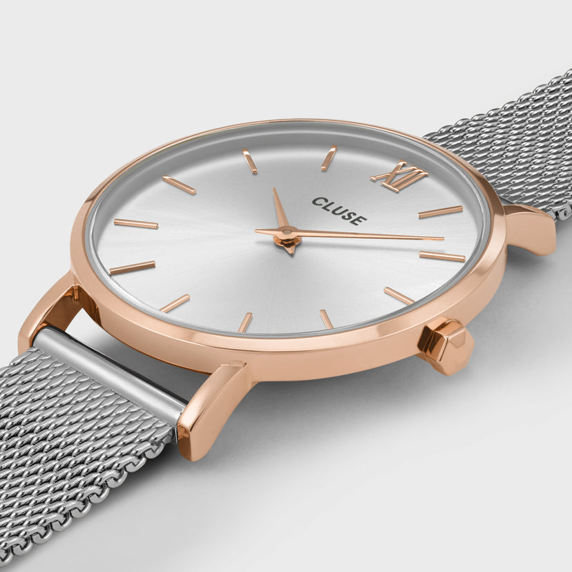 MINUIT MESH ROSE GOLD SILVER/SILVER