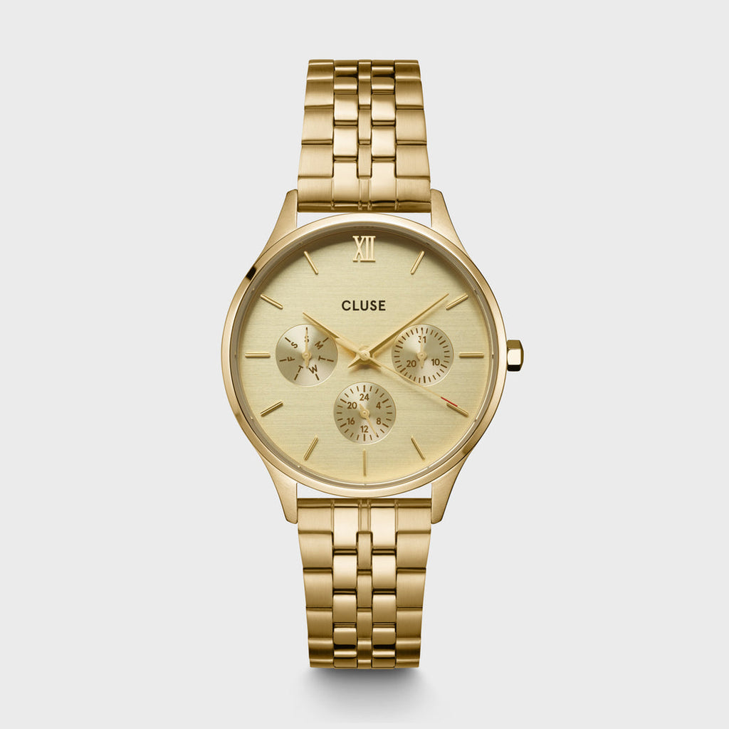 MINUIT MULTIFUNCTION WATCH FULL GOLD COLOUR CW10701