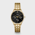MONTRE CLUSE MINUIT MULTIFONCTION STEEL, BLACK, GOLD COLOUR