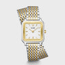MONTRE CLUSE GRACIEUSE PETITE DOUBLE STEEL, WHITE, TWO-TONE