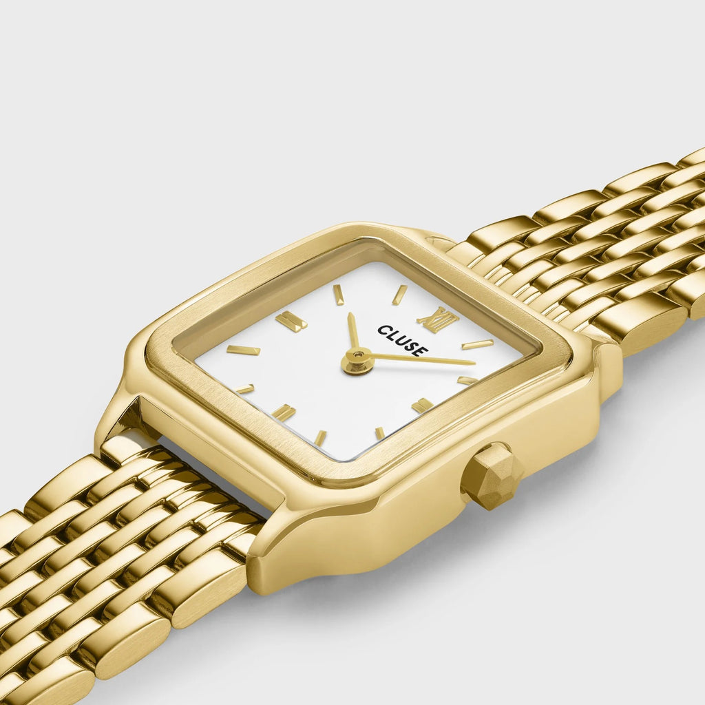 Montre Gracieuse Petite White Gold Colour