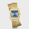 MONTRE CLUSE GRACIEUSE PETITE DOUBLE STEEL, KYANITE BLUE, GOLD COLOUR