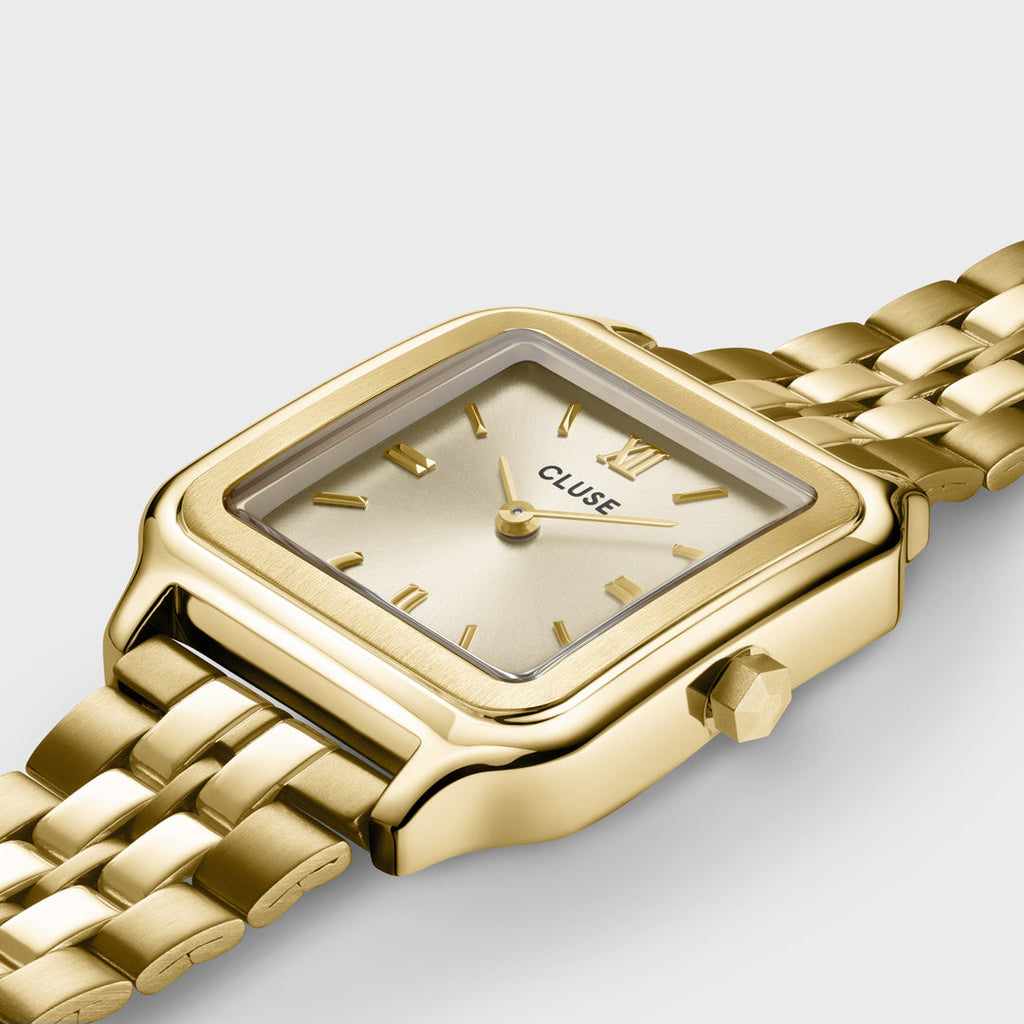 GRACIEUSE WATCH STEEL GOLD COLOUR