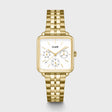 MONTRE CLUSE LA TETRAGONE MULTIFUNCTION WATCH STEEL, GOLD COLOUR