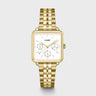 MONTRE CLUSE LA TETRAGONE MULTIFUNCTION WATCH STEEL, GOLD COLOUR