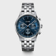 ANTHEOR MULTIFUNCTION WATCH STEEL BLUE, SILVER COLOUR
