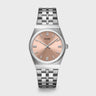 MONTRE CLUSE RETRO 70'S, LIGHT SALMON, SILVER COLOUR
