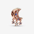 Charm Pandora Étoile & Croissant de Lune