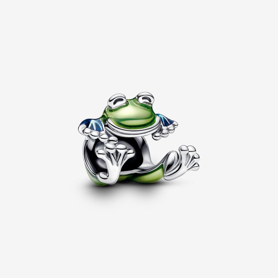 CHARM PANDORA GRENOUILLE GRIMPANTE