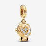 Charm Pandora Pendant Boule de Neige Cœur et Flocon