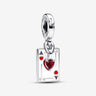 Charm Pandora Pendant Double Les Méchants de Disney Reine de Cœur