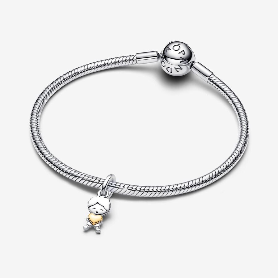 Charm Pandora Pendant Garçon Heureux