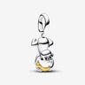 Charm Pandora Pendant Singe Articulé Bicolore