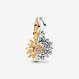 Charm Pandora Pendant Soleil & Lune Séparable
