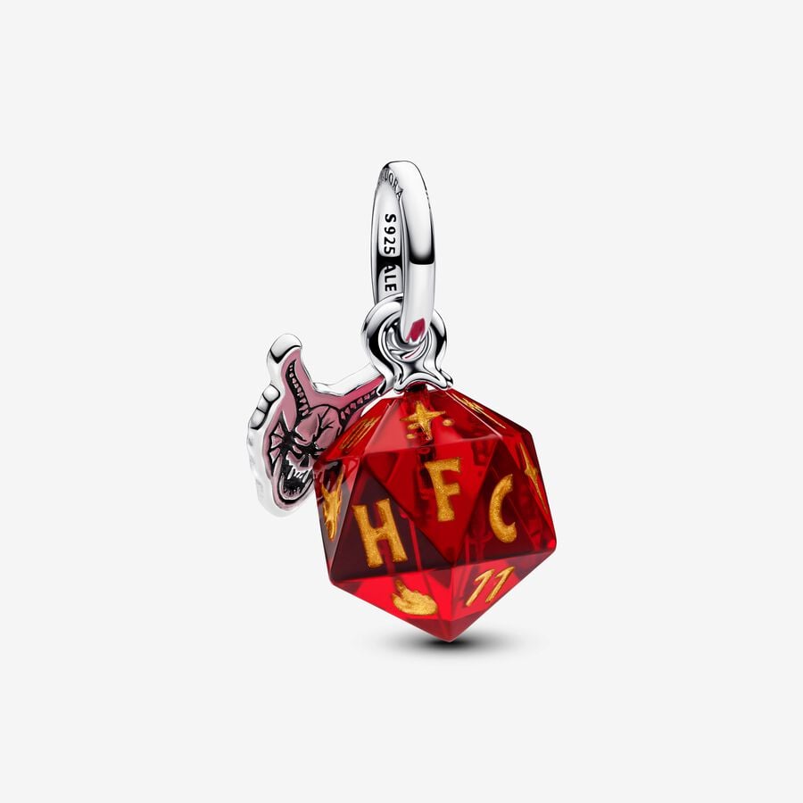 Charm Pendant Stranger Things Dé Hellfire Club
