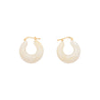 CIRCLET EARRING PEARL MARBLE VANESSA BARONI